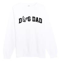 Dog Dad French Bulldog Premium Crewneck Sweatshirt