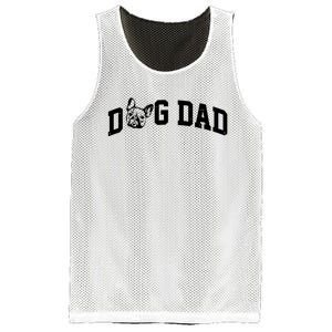 Dog Dad French Bulldog Mesh Reversible Basketball Jersey Tank