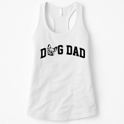 Dog Dad French Bulldog Womens Tank Top