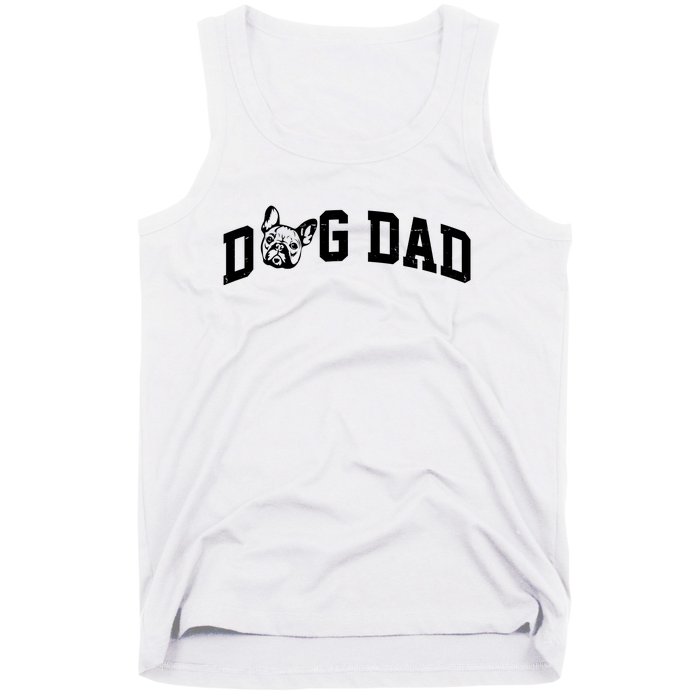 Dog Dad French Bulldog Tank Top