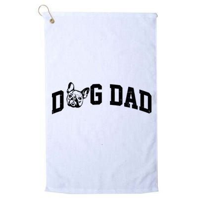 Dog Dad French Bulldog Golf Towel