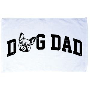 Dog Dad French Bulldog Microfiber Hand Towel