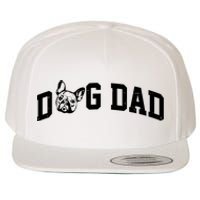 Dog Dad French Bulldog Wool Snapback Cap