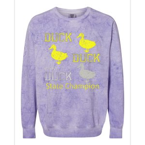 Duck Duck Gray Duck Minnesota Colorblast Crewneck Sweatshirt