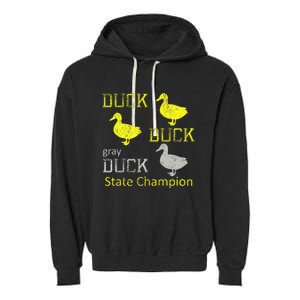 Duck Duck Gray Duck Minnesota Garment-Dyed Fleece Hoodie