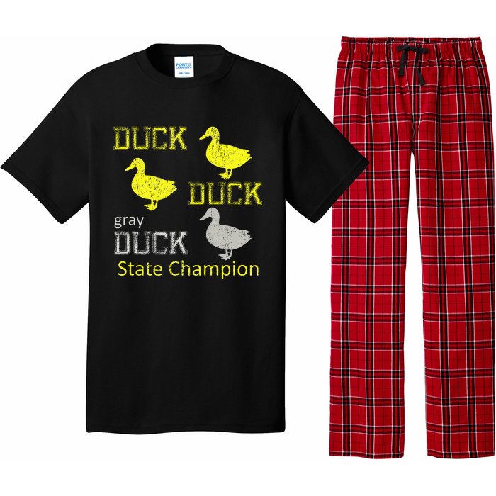 Duck Duck Gray Duck Minnesota Pajama Set