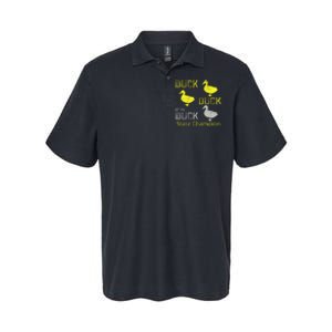 Duck Duck Gray Duck Minnesota Softstyle Adult Sport Polo