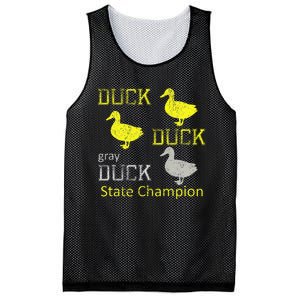 Duck Duck Gray Duck Minnesota Mesh Reversible Basketball Jersey Tank