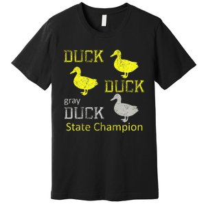 Duck Duck Gray Duck Minnesota Premium T-Shirt