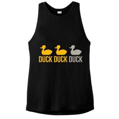 Duck Duck Grey Duck Minnesota Ladies PosiCharge Tri-Blend Wicking Tank