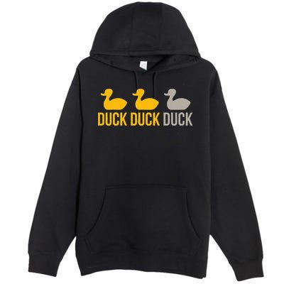 Duck Duck Grey Duck Minnesota Premium Pullover Hoodie