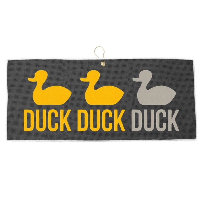 Duck Duck Grey Duck Minnesota Large Microfiber Waffle Golf Towel