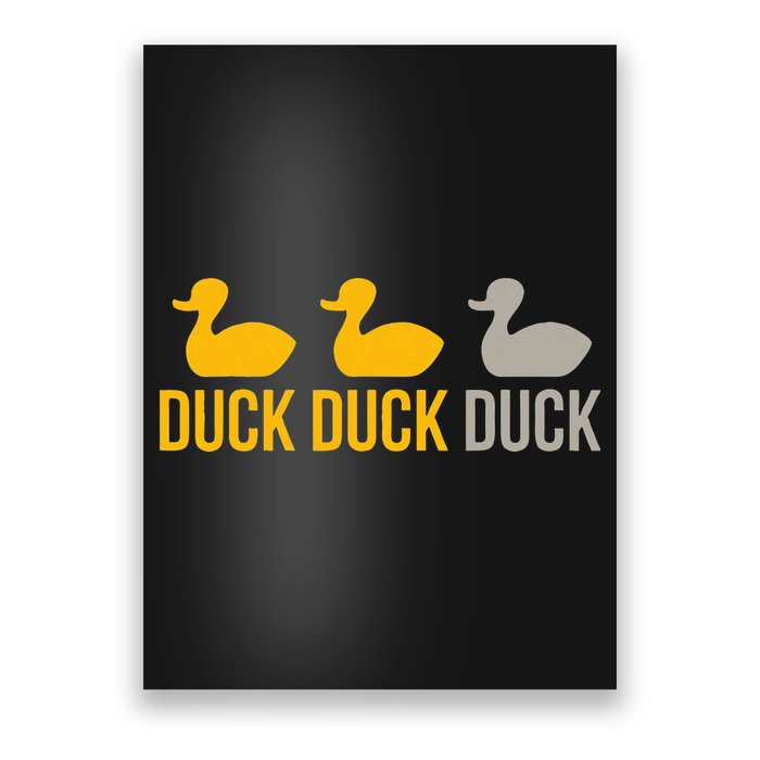 Duck Duck Grey Duck Minnesota Poster