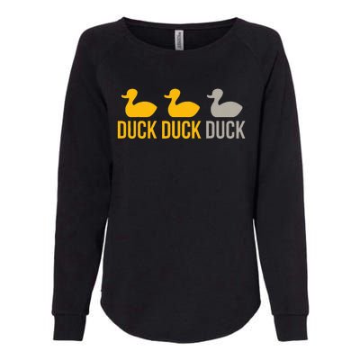 Duck Duck Grey Duck Minnesota Womens California Wash Sweatshirt