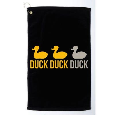 Duck Duck Grey Duck Minnesota Golf Towel