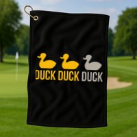 Duck Duck Grey Duck Minnesota Golf Towel