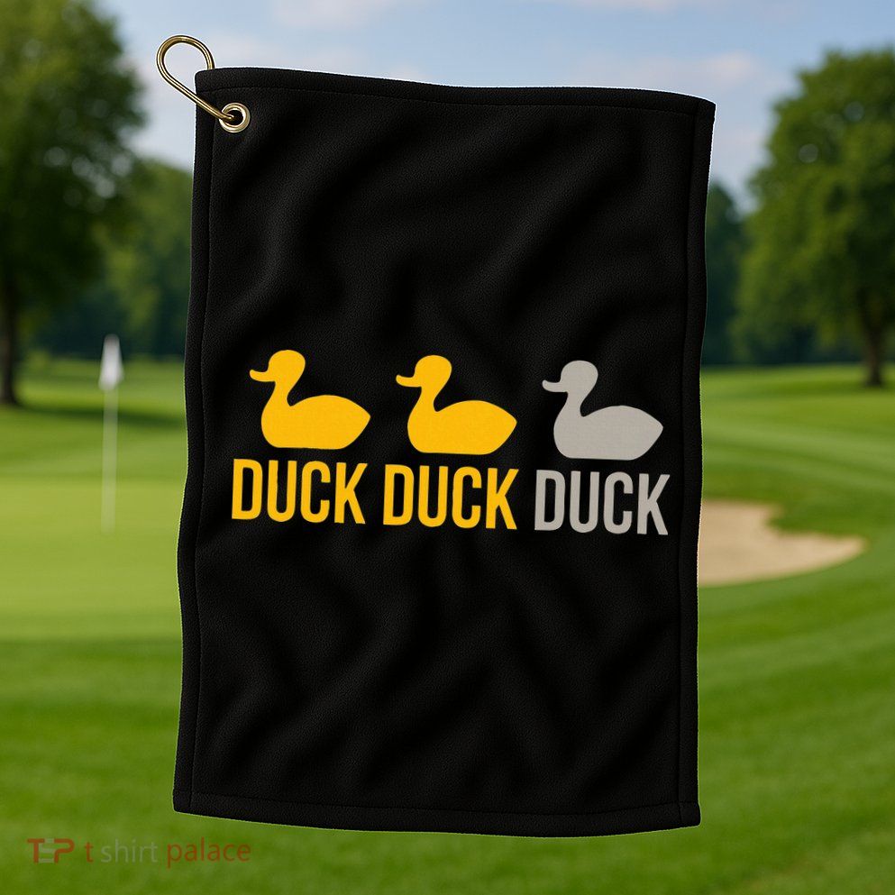 Duck Duck Grey Duck Minnesota Golf Towel