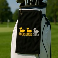 Duck Duck Grey Duck Minnesota Golf Towel