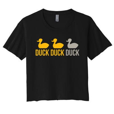 Duck Duck Grey Duck Minnesota Women's Crop Top Tee