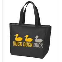 Duck Duck Grey Duck Minnesota Zip Tote Bag