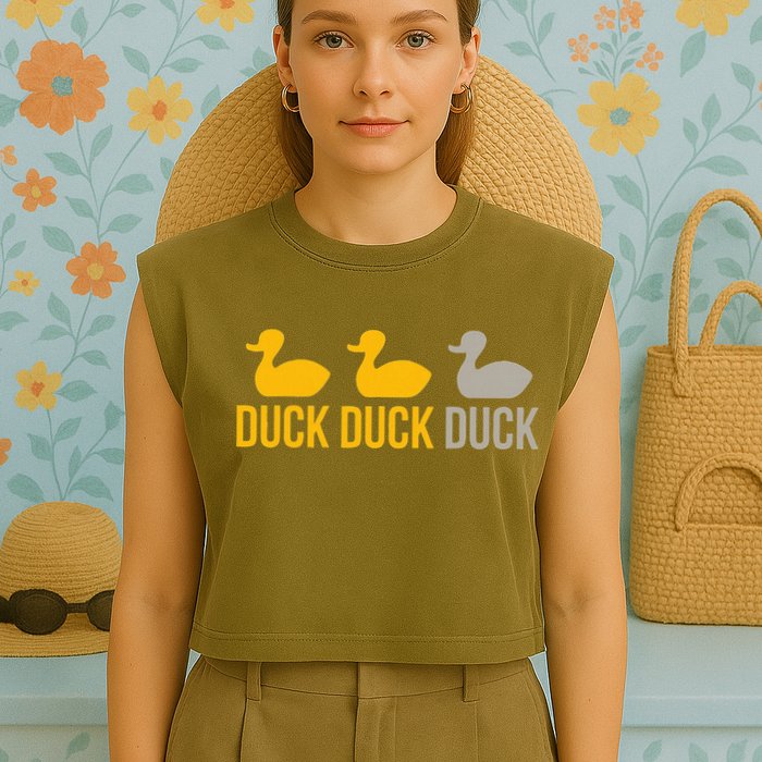 Duck Duck Grey Duck Minnesota Garment-Dyed Women's Muscle Tee