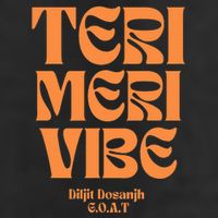 Diljit Dosanjh Goat Typography Garment-Dyed Fleece Hoodie
