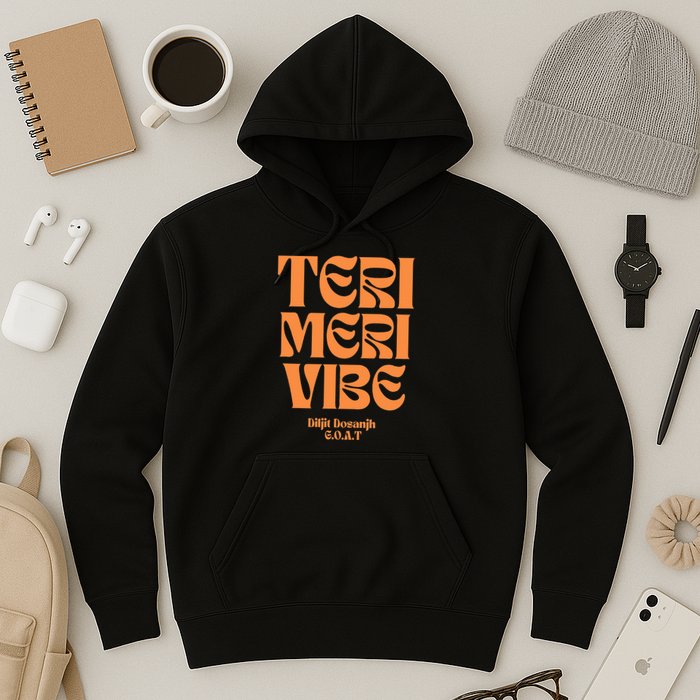 Diljit Dosanjh Goat Typography Hoodie