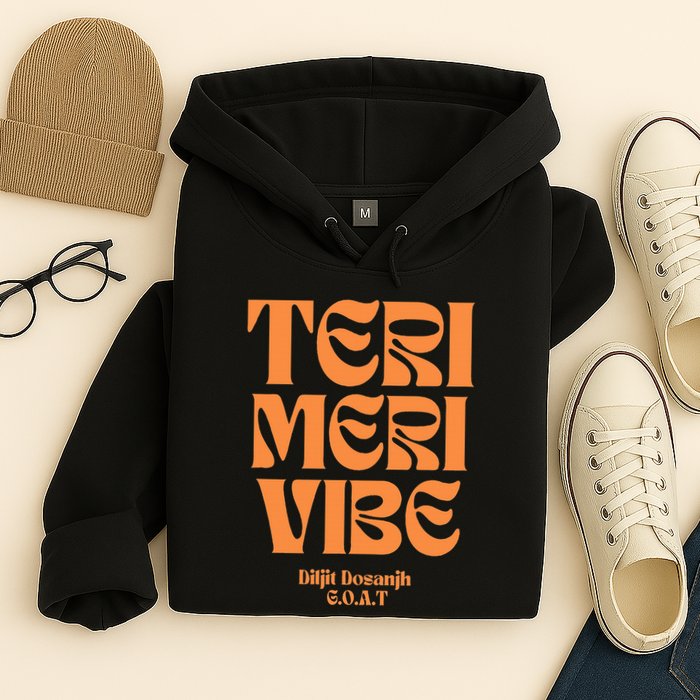 Diljit Dosanjh Goat Typography Hoodie
