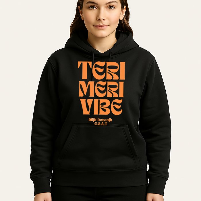 Diljit Dosanjh Goat Typography Hoodie