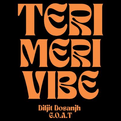 Diljit Dosanjh Goat Typography T-Shirt