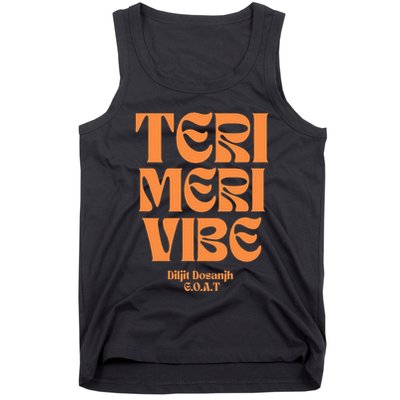 Diljit Dosanjh Goat Typography Tank Top