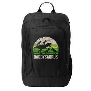 Daddy Dinosaur Gift Daddysaurus Rex 4 Great Gift Funny Gift City Backpack