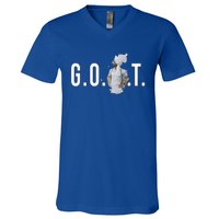 Diljit Dosanjh G.O.A.T. Punjabi Singer V-Neck T-Shirt