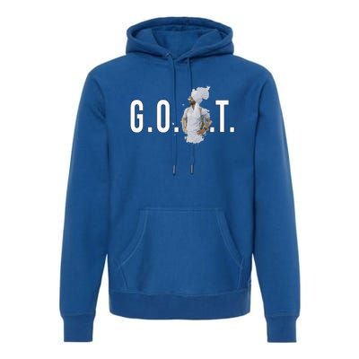 Diljit Dosanjh G.O.A.T. Punjabi Singer Premium Hoodie