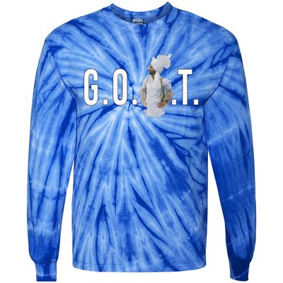 Diljit Dosanjh G.O.A.T. Punjabi Singer Tie-Dye Long Sleeve Shirt