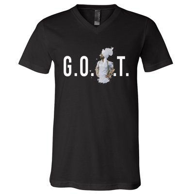 Diljit Dosanjh Goat Punjabi Singer Desi V-Neck T-Shirt