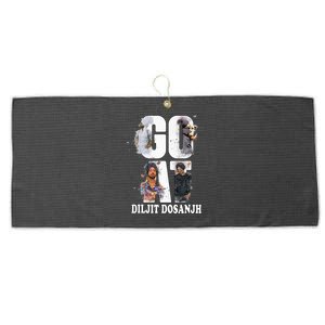 Diljit Dosanjh G.O.A.T. 2 Singer Large Microfiber Waffle Golf Towel