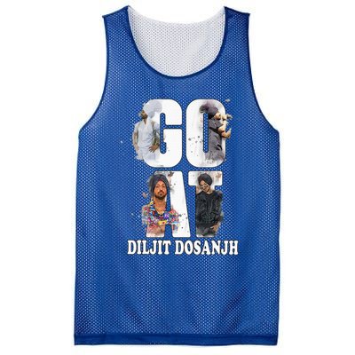 Diljit Dosanjh G.O.A.T. 2 Singer Mesh Reversible Basketball Jersey Tank