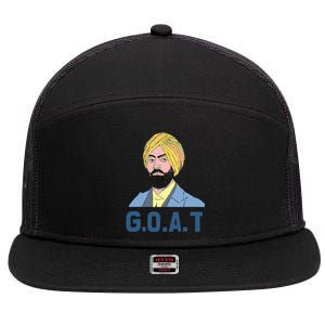 Diljit Dosanjh G.O.A.T. 2 7 Panel Mesh Trucker Snapback Hat