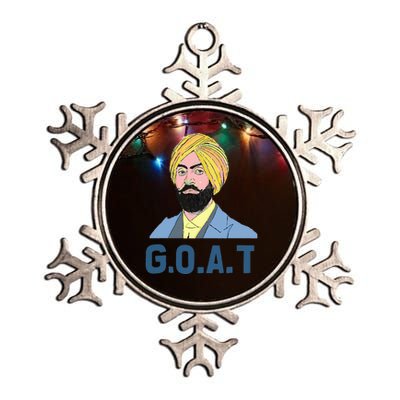 Diljit Dosanjh G.O.A.T. 2 Metallic Star Ornament