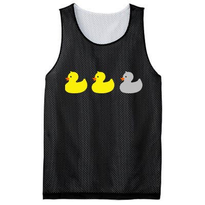 Duck Duck Gray Duck Funny Minnesota Mesh Reversible Basketball Jersey Tank