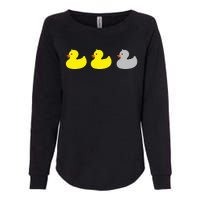 Duck Duck Gray Duck Funny Minnesota Womens California Wash Sweatshirt