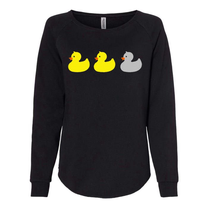 Duck Duck Gray Duck Funny Minnesota Womens California Wash Sweatshirt