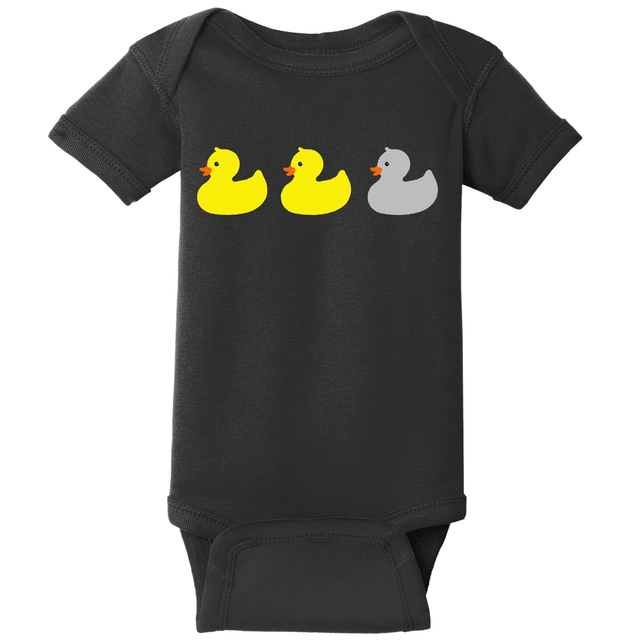 Duck Duck Gray Duck Funny Minnesota Baby Bodysuit