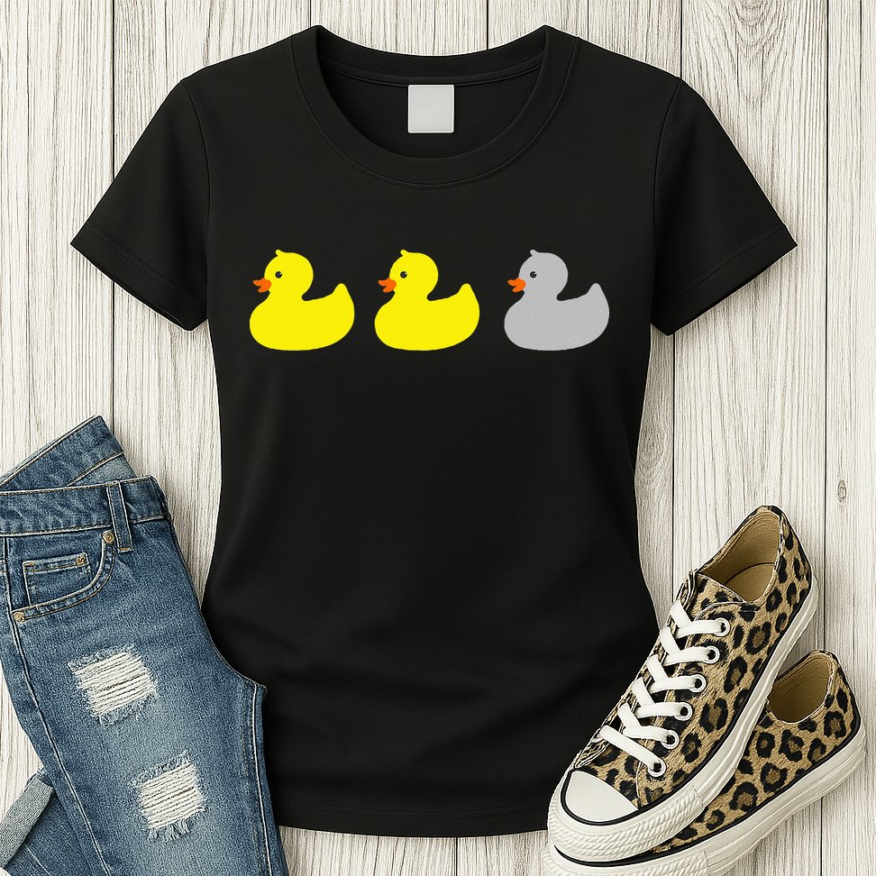 Duck Duck Gray Duck Funny Minnesota Womens T-Shirt