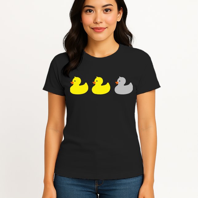 Duck Duck Gray Duck Funny Minnesota Womens T-Shirt