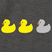 Duck Duck Gray Duck Funny Minnesota Vector Backpack