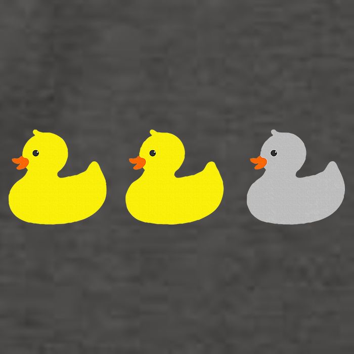 Duck Duck Gray Duck Funny Minnesota Vector Backpack