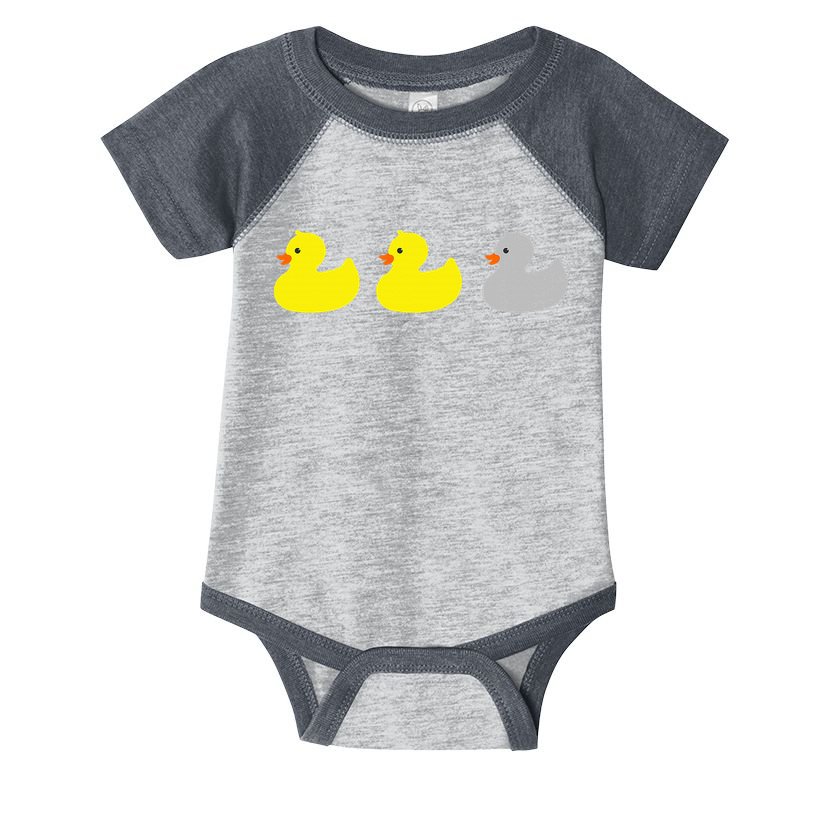 Duck Duck Gray Duck Funny Minnesota Infant Baby Jersey Bodysuit