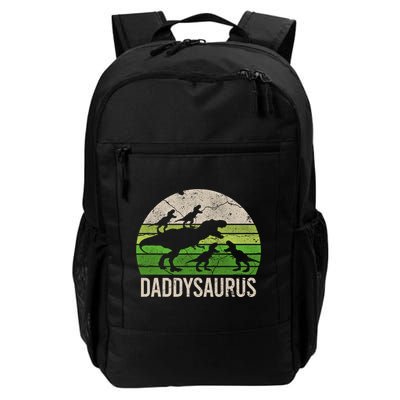 Daddy Dinosaur Gift Daddysaurus Rex 4 Cool Gift Cool Gift Backpack